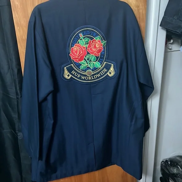 HUF NONSTANDARD LA HAINE TRENCH COAT NWT